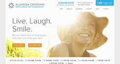 Desktop Screenshot of alamedacrossingdental.com
